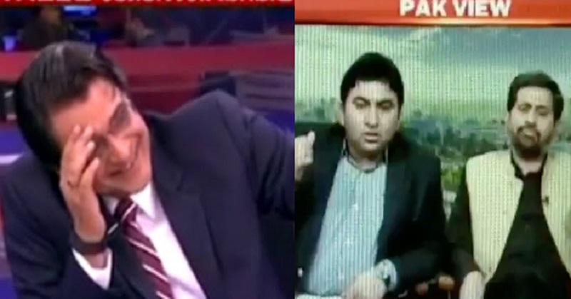Arnab Goswami - TV debate BC pakistan