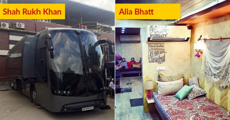 Bollywood star vanity vans