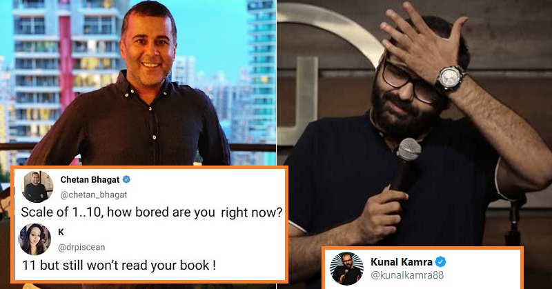 Chetan Bhagat Kunal Kamra