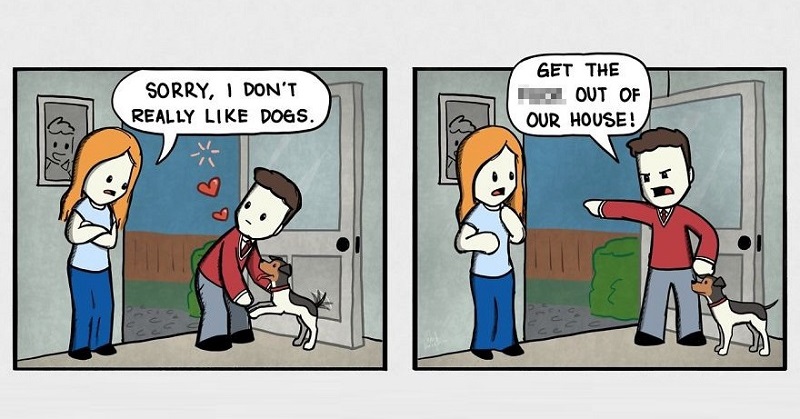 Dog funny comics