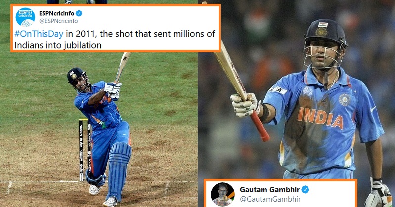 Gautam Gambhir world cup 2011