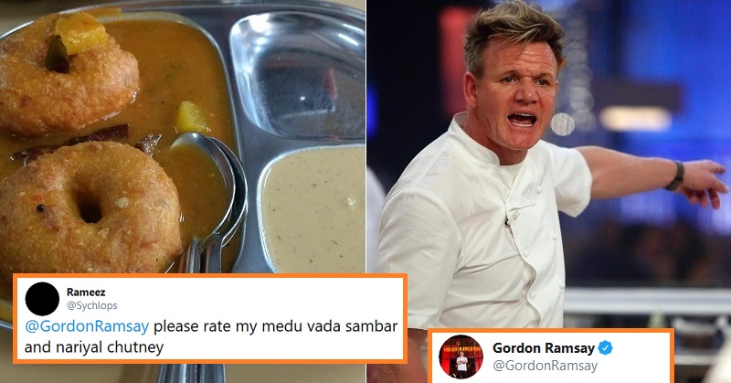 Gordon Ramsay trolled Medu Vada