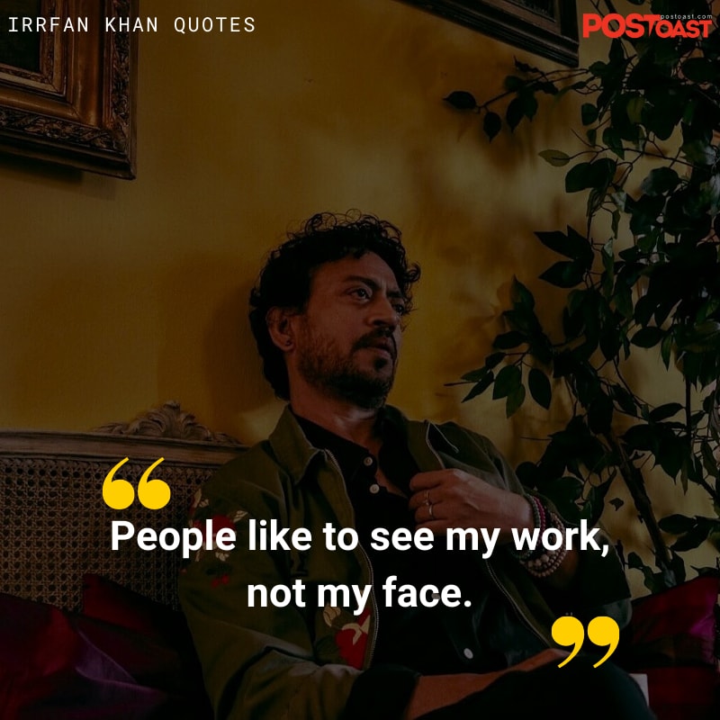 Amazing Quotes Irrfan Khan Death