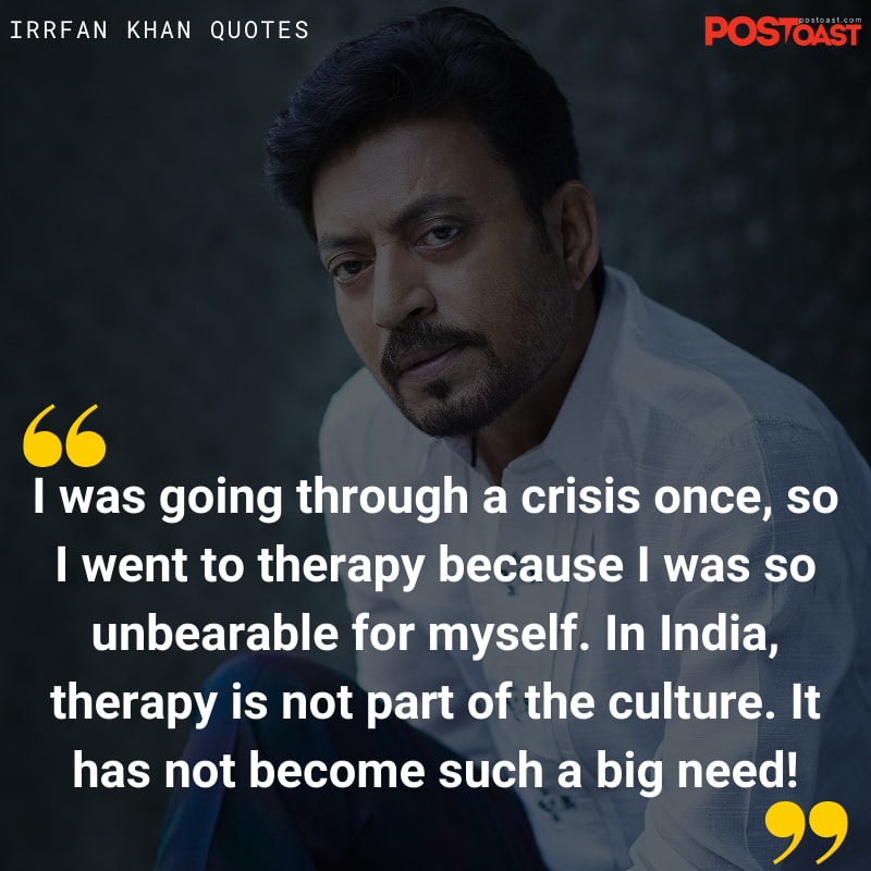 Quotes by Irrfan Khan