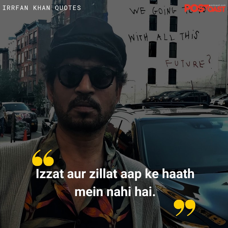 Best Quotes by Irrfan Khan Bollywood