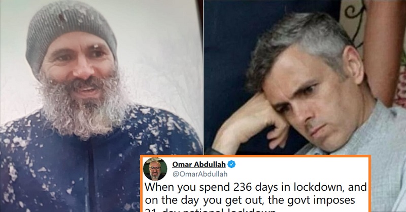 Omar Abdullah trolls himself lockdown