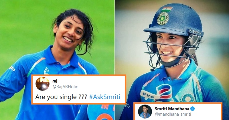 Smriti Mandhana Twitter Q A