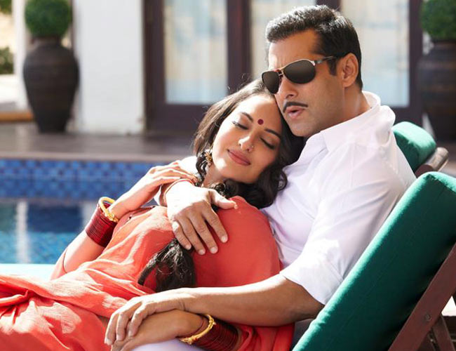 Sonakshi and salman Dabangg