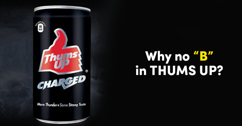 Thums Up without letter B