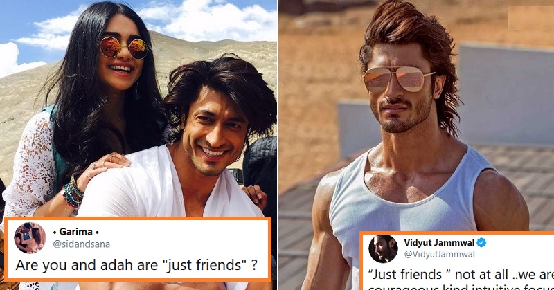 Vidyut Jammwal Adah Sharma relationship