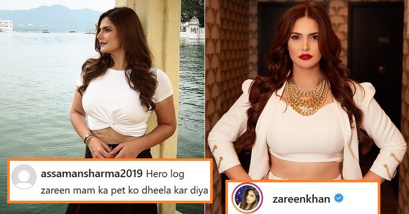 Zareen Khan Trolled Stretch Marks