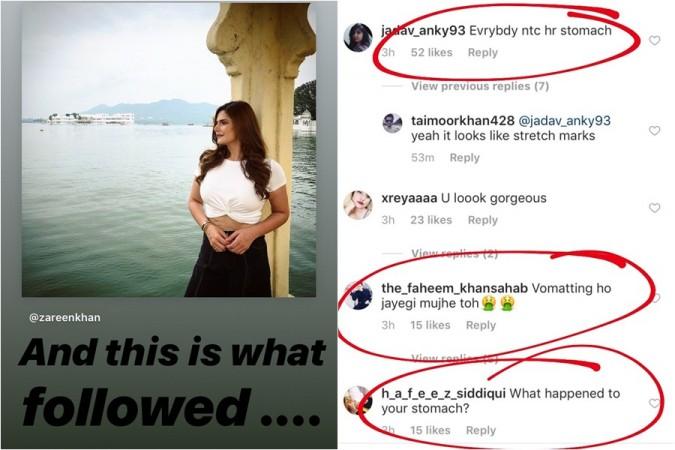 Zareen Khan Trolled