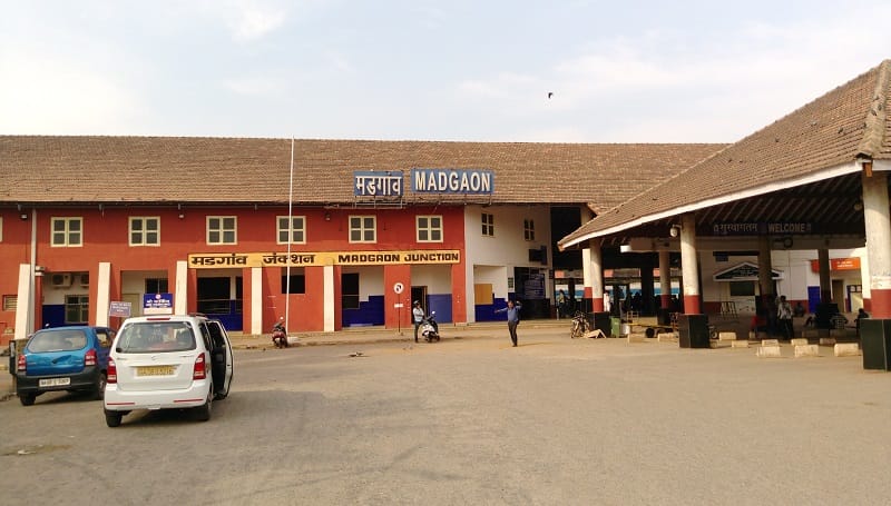 dark side of goa- madgaon railway station