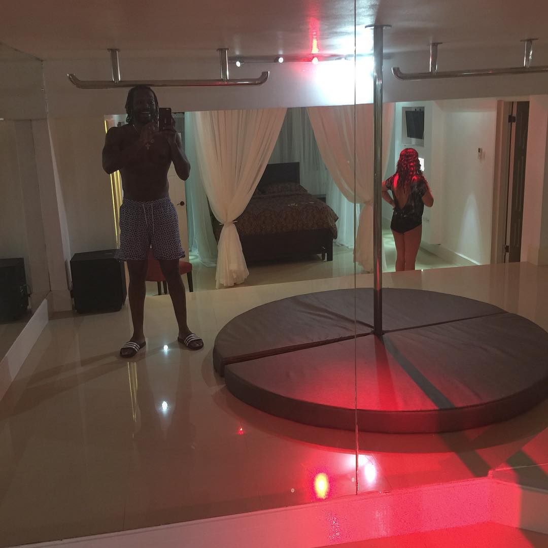 inside Chris Gayle house