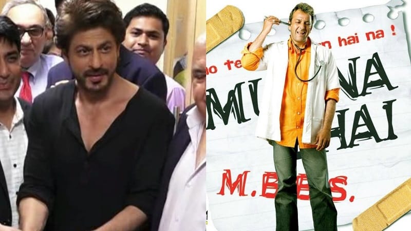 movies srk has rejected- shahrukh rejected munnabhai mbbs