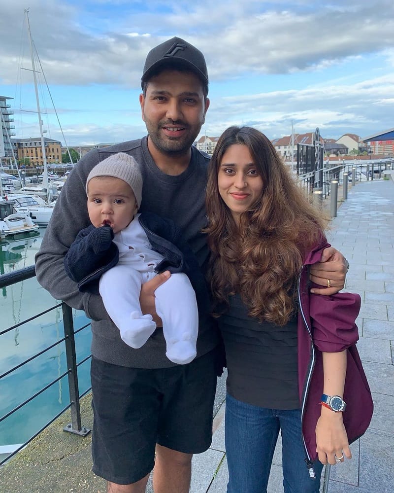 rohit sharma daughter Samaira