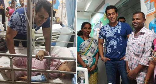 salman khan for cancer patient