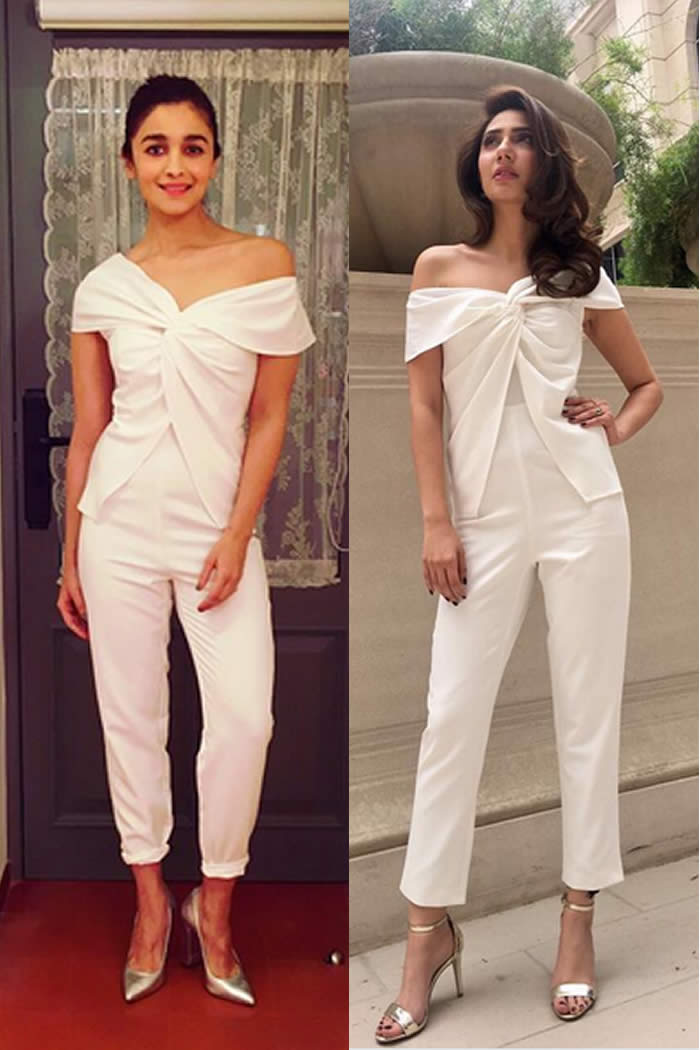 Bollywood actress same dress