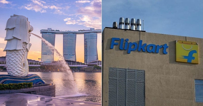 Flipkart registered in Singapore