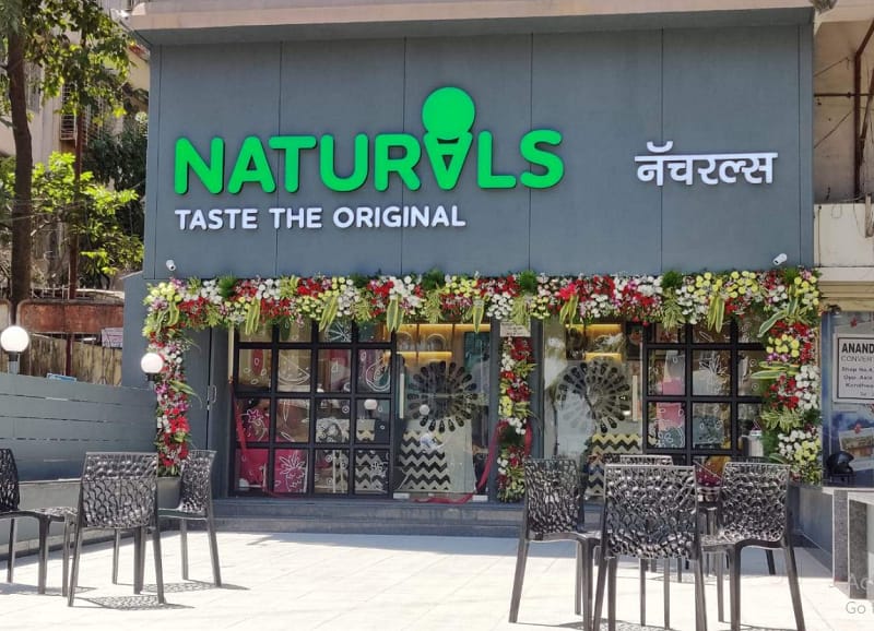 Naturals Ice Cream outlet