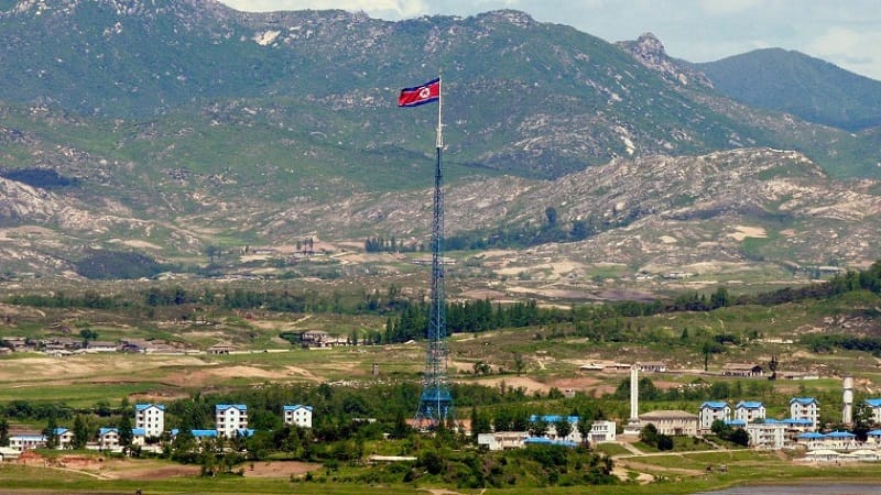 North Korea propaganda village