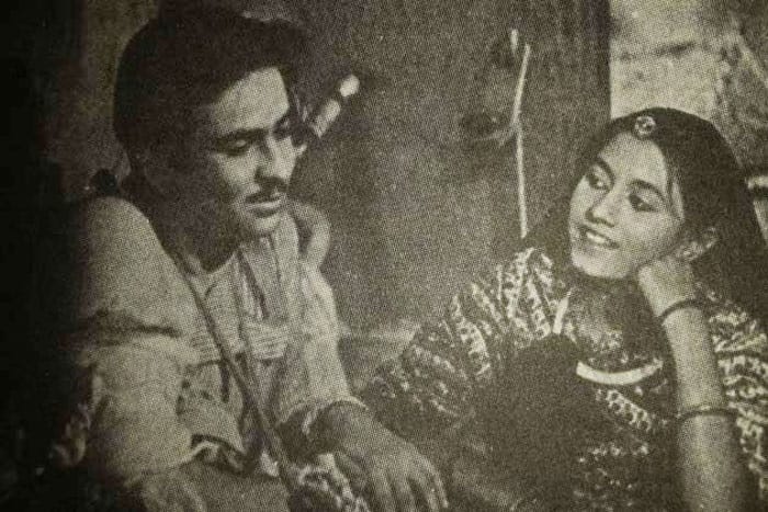 Raj Kapoor and Madhubala in Neel kamal