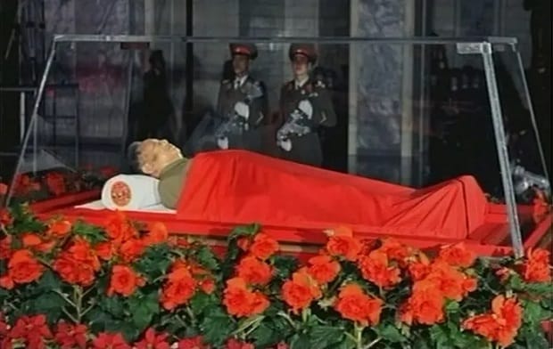 mortal remains of Kim Jong-II