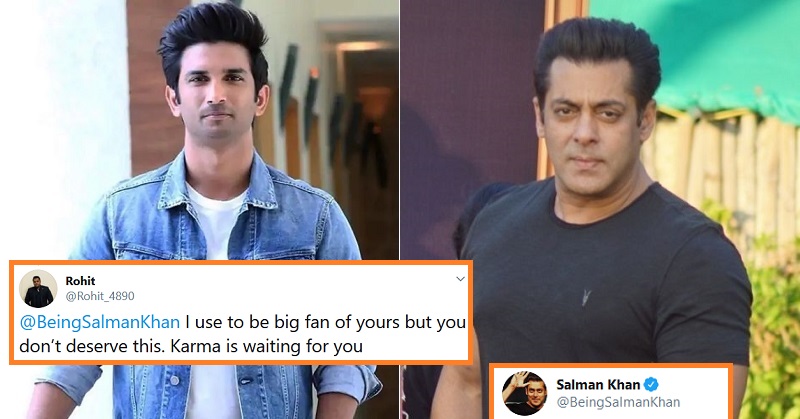 Salman Khan on Sushant Rajput