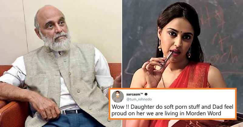 Swara Bhasker Father Tweet Rasbhari