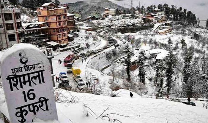 kufri shimla road