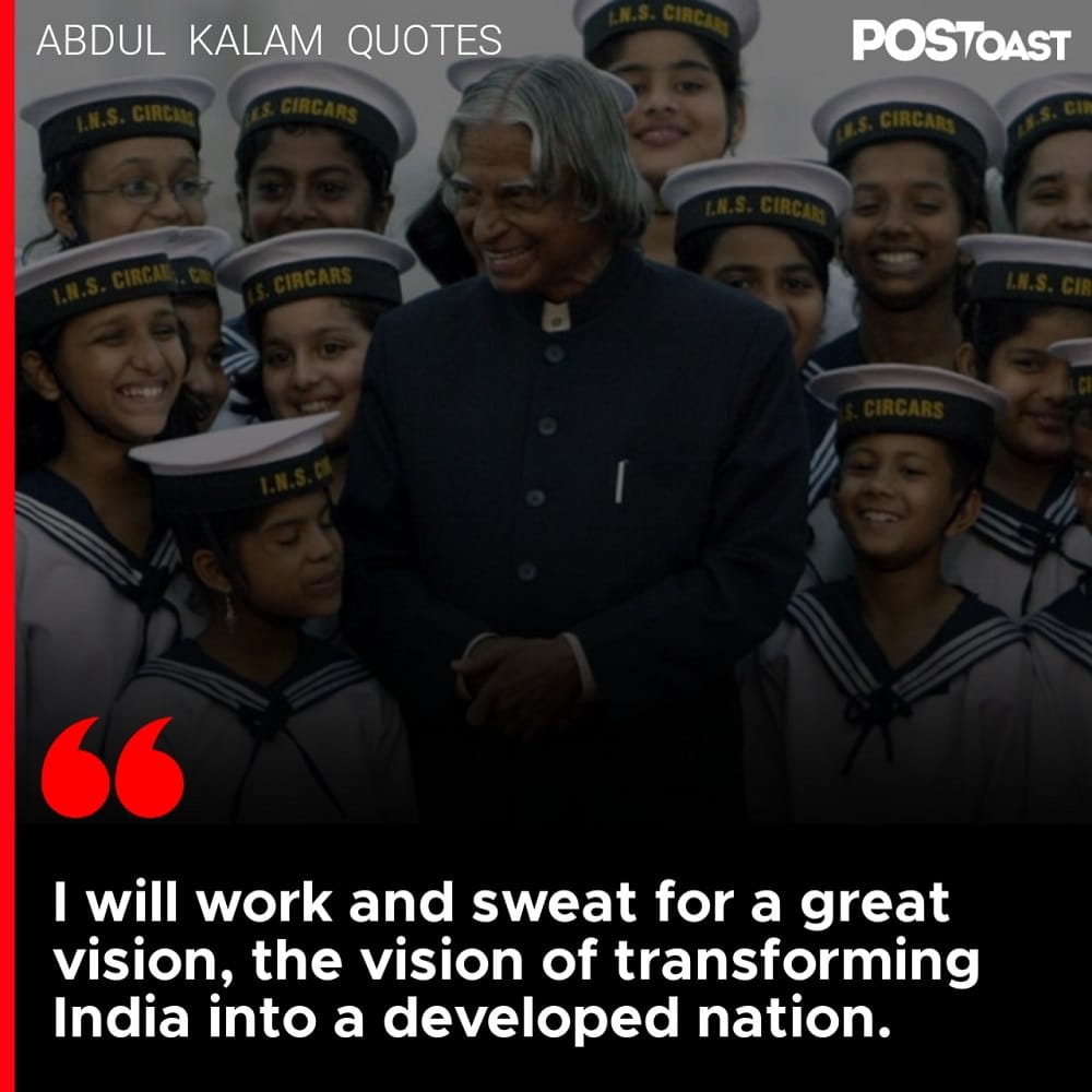 abdul kalam motivational quotes