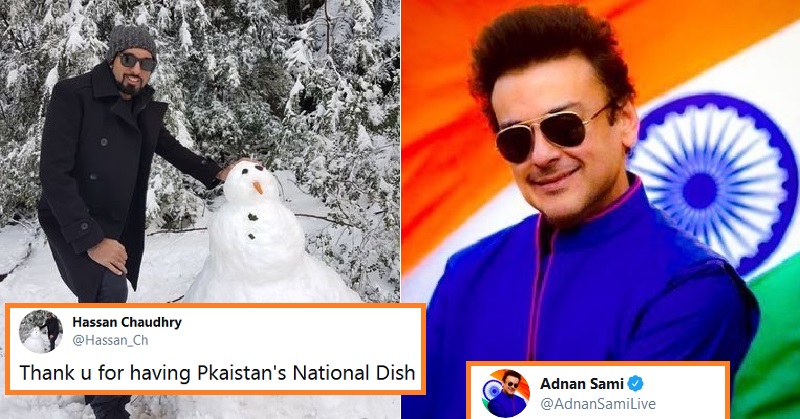 Adnan Sami reply pakistani guy for Nihari