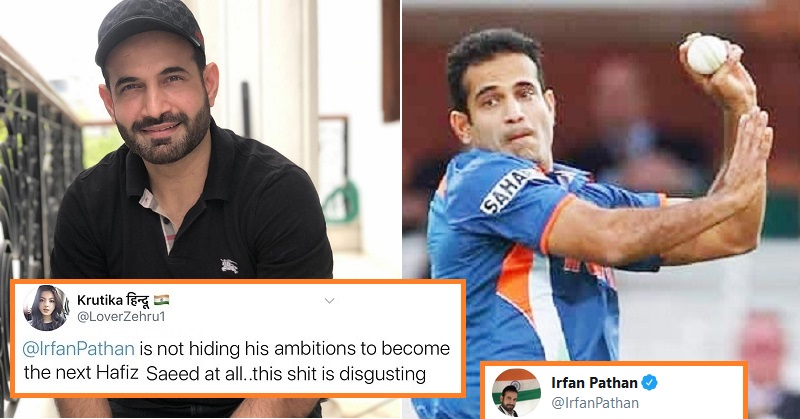 Irfan Pathan Called Hafiz Saeed