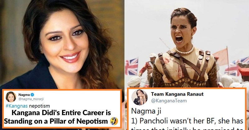 Kangna reply nagma