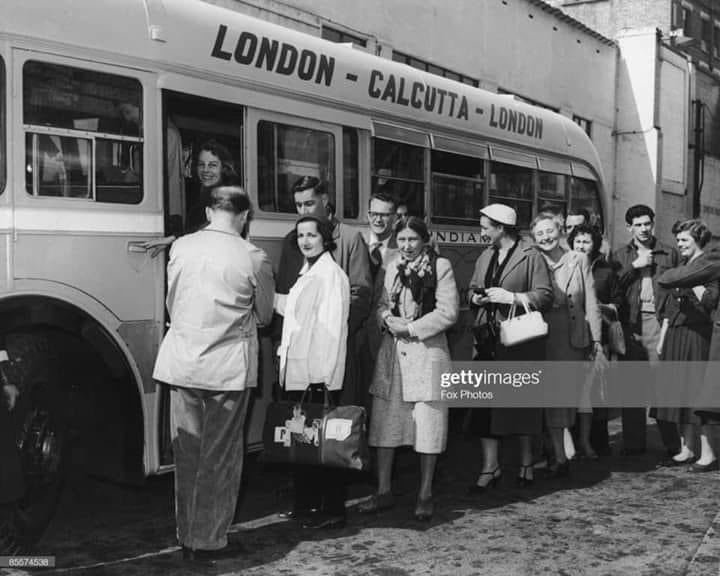 London-Calcutta bus service