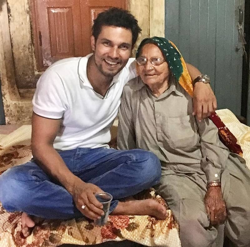 Randeep hooda grandmother