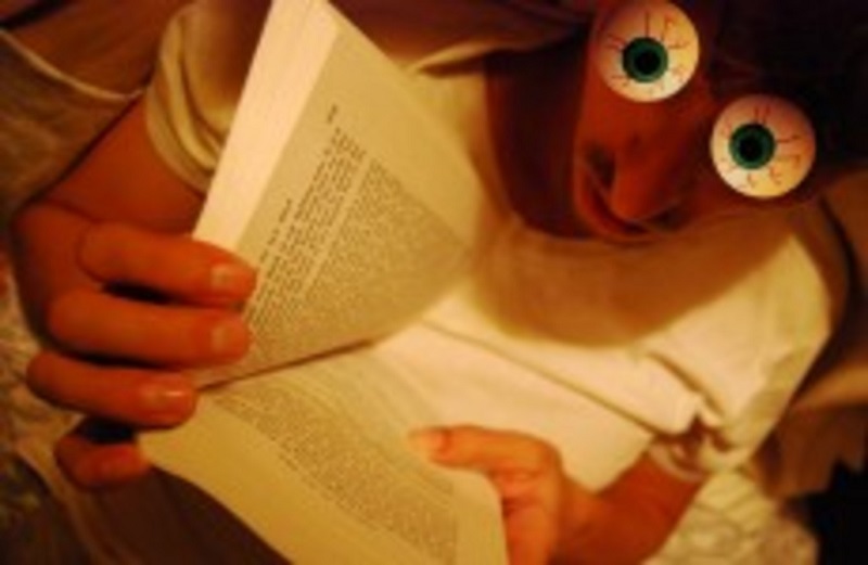 Sitting close to TV or reading in the dark can ruin the eyesight