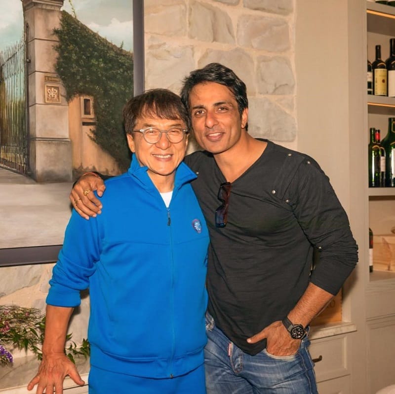 Sonu Sood jackie chan