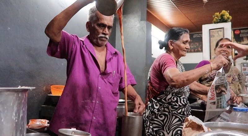Vijayan and Mohana- Tea seller