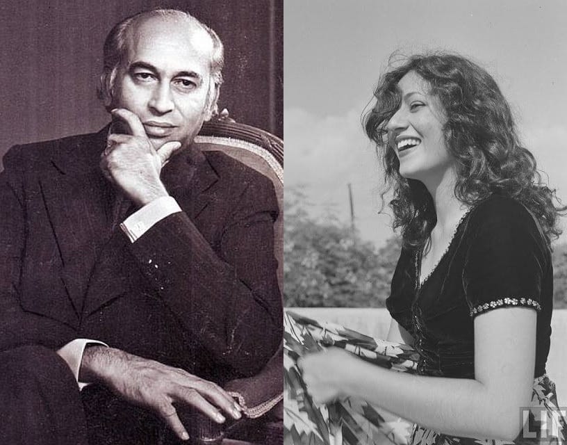 Zulfiqar Ali Bhutto_Madhubala