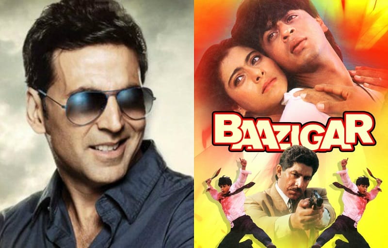 akshay kumar rejected Baazigar