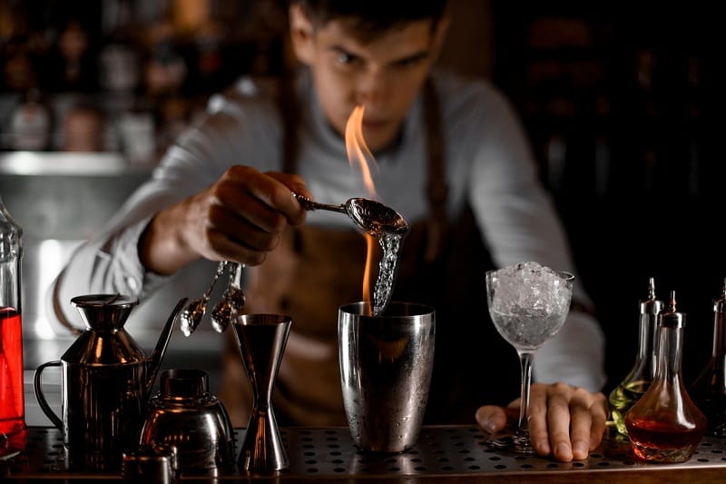 flaming drink techniques