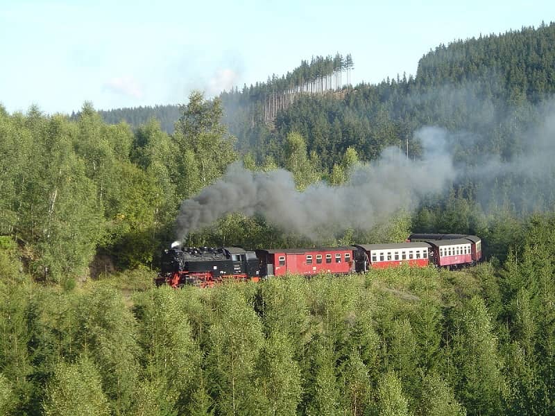 Beautiful train route around the world- Trans-Harz Railway, Germany