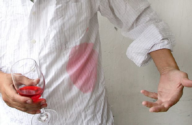 How to Remove Wine Stains From Clothes, Furniture, and Teeth