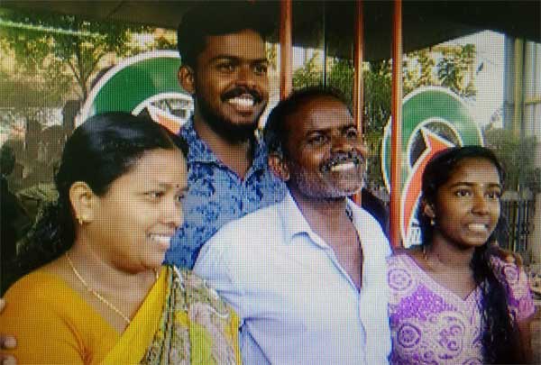 Anandu Vijayan family lottery