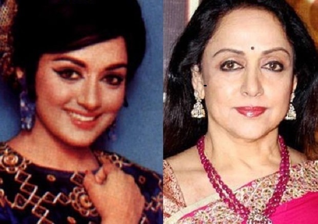 Hema Malini then and now