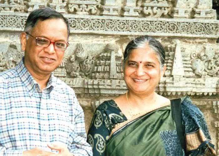 Narayan Murthy wife Sudha Murthy