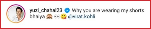 You Can’t Miss Virat Kohli Reply To Yuzvendra Chahal Who Tries To Troll Him