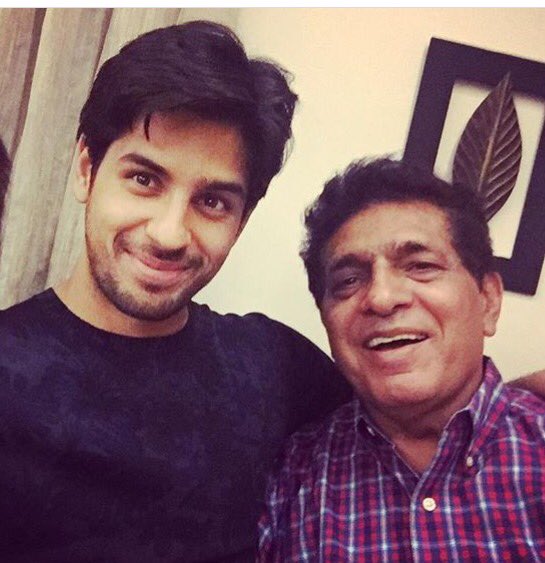 sidharth malhotra father Sunil Malhotra