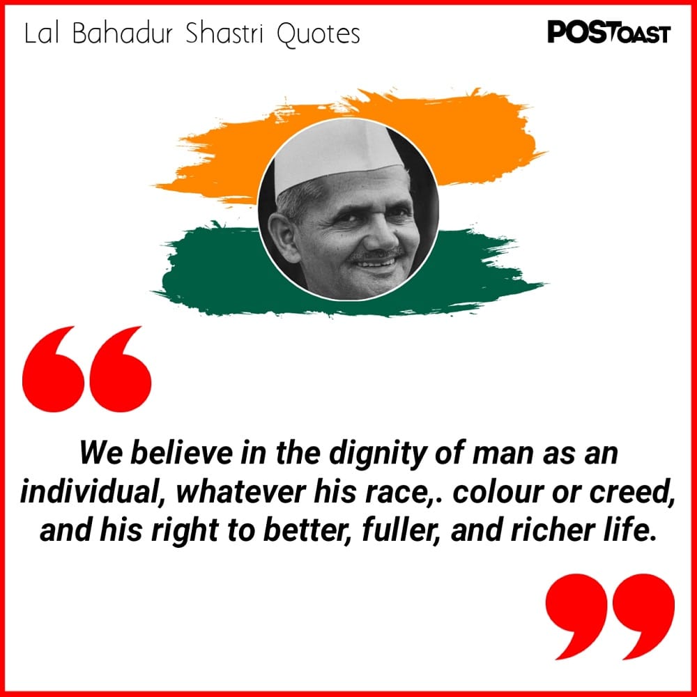 Quotes By Lal Bahadur Shastri (9)